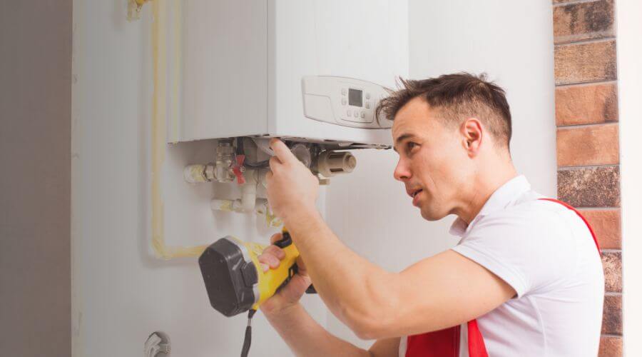 Local tankless water heater installation in Glenham, SD
